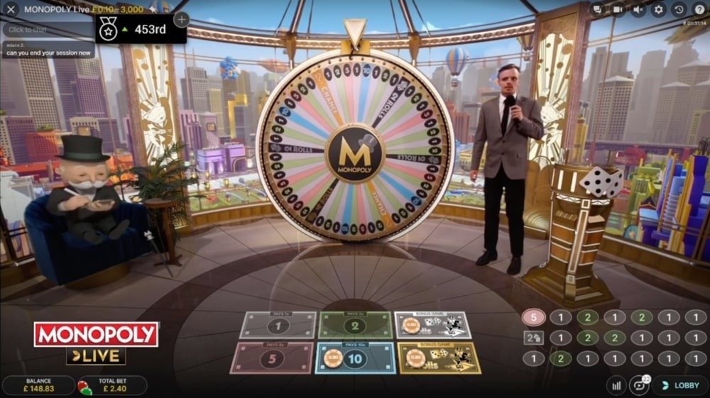 Monopoly Live graphics 1